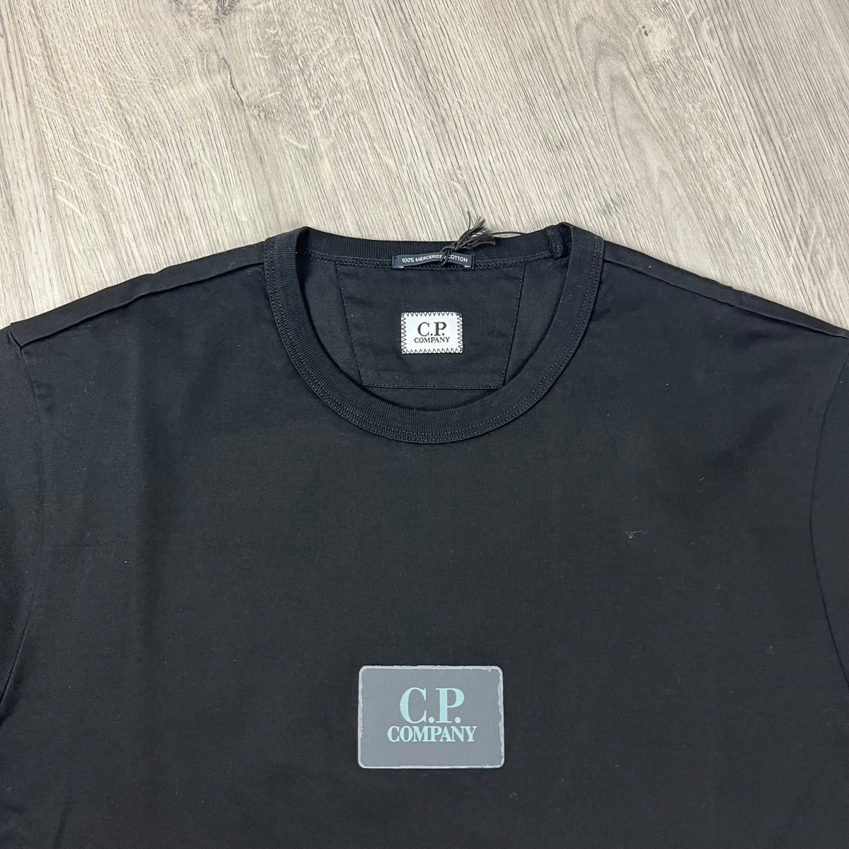 CP Company Patch T-Shirt - Black Castmark
