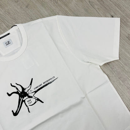 CP Company Metropolis T-Shirt - White Castmark