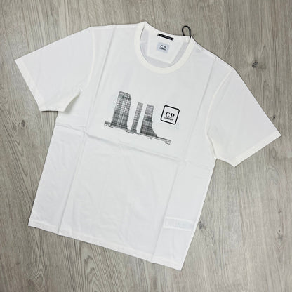 CP Company Metropolis T-Shirt - White Castmark