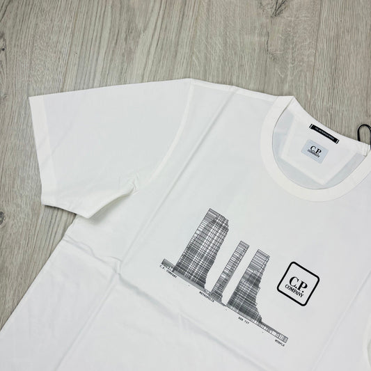 CP Company Metropolis T-Shirt - White Castmark
