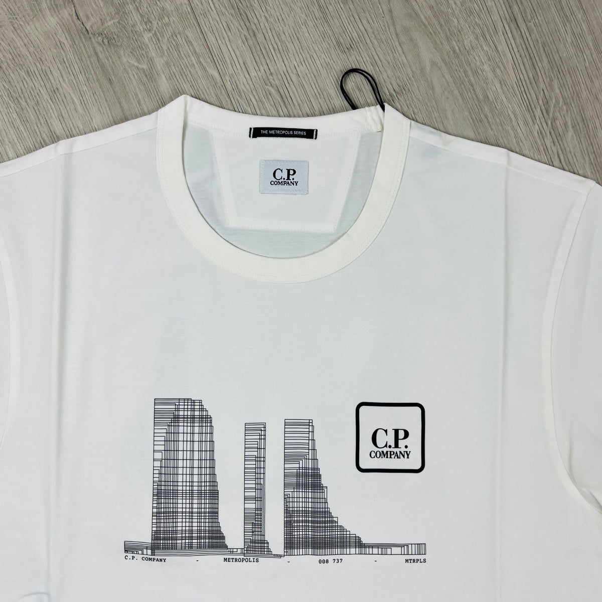 CP Company Metropolis T-Shirt - White Castmark