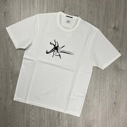 CP Company Metropolis T-Shirt - White Castmark