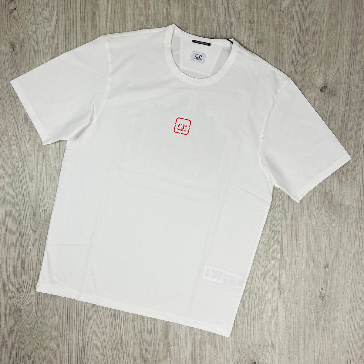 CP Company Metropolis T-Shirt - White Castmark