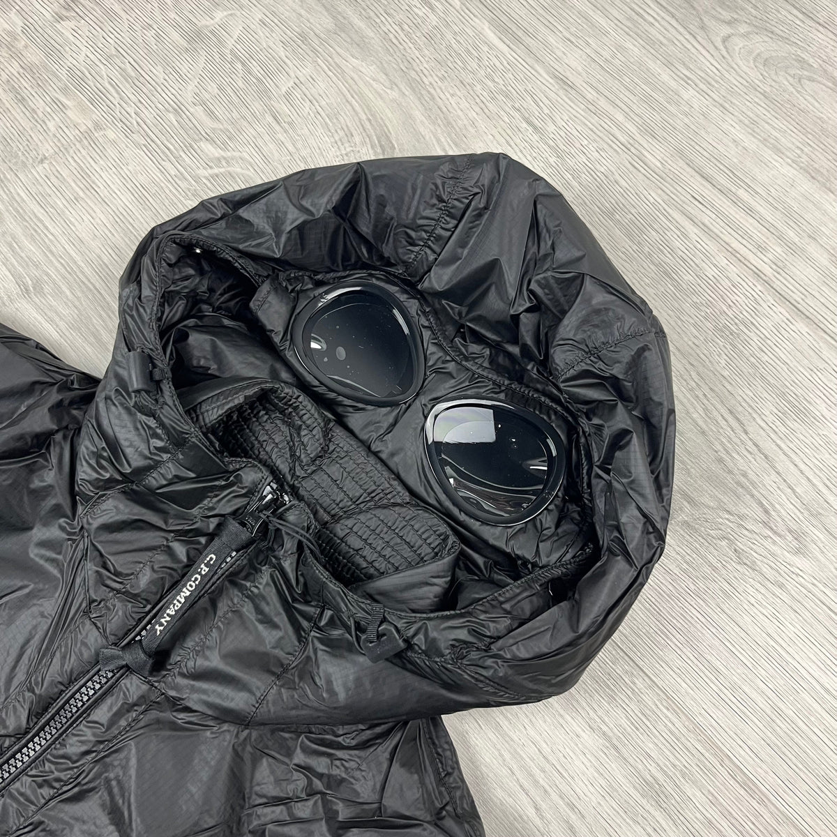 CP Company Nada Shell Gilet - Black Castmark
