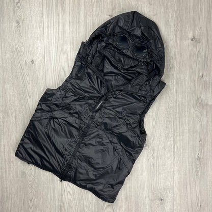 CP Company Nada Shell Gilet - Black Castmark