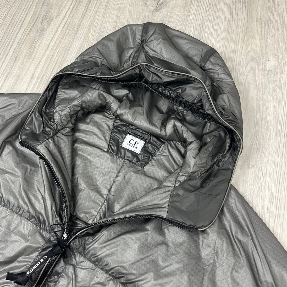 CP Company Nada Shell Jacket - Smoked Pearl Castmark