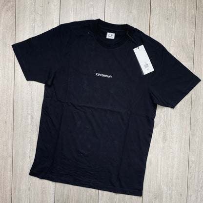 CP Company Printed T-Shirt - Black Castmark