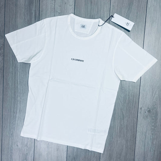 CP Company Printed T-Shirt - White Castmark