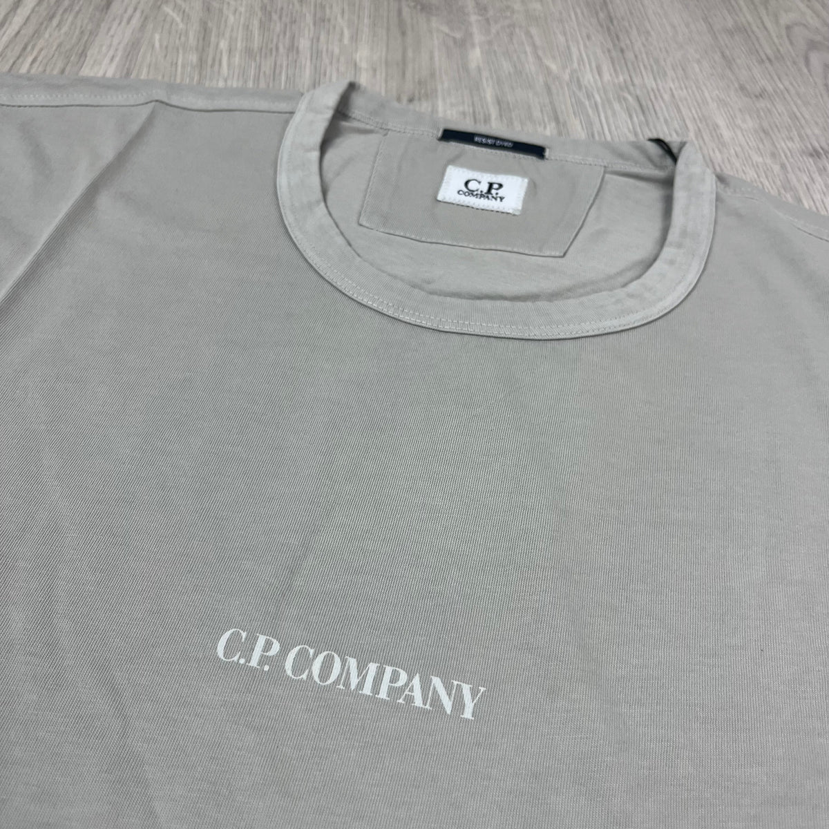 CP Company Printed T-Shirt - London Fog Castmark