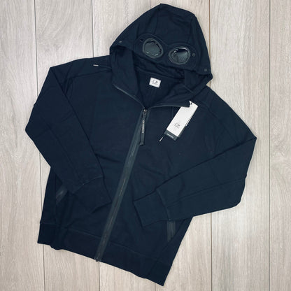 CP Company Raised Fleece Tracksuit - Black Castmark