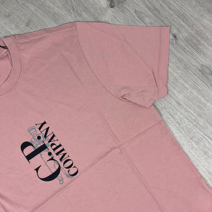 CP Company Sailor T-Shirt - Misty Rose Castmark