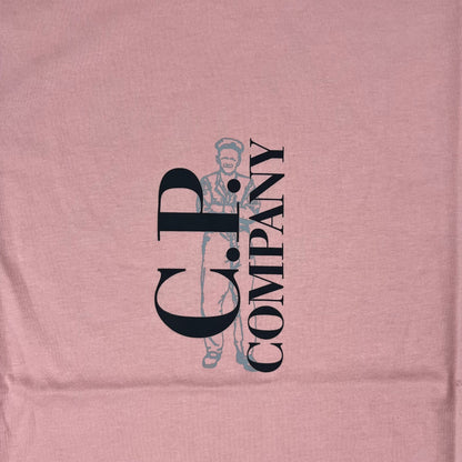 CP Company Sailor T-Shirt - Misty Rose Castmark