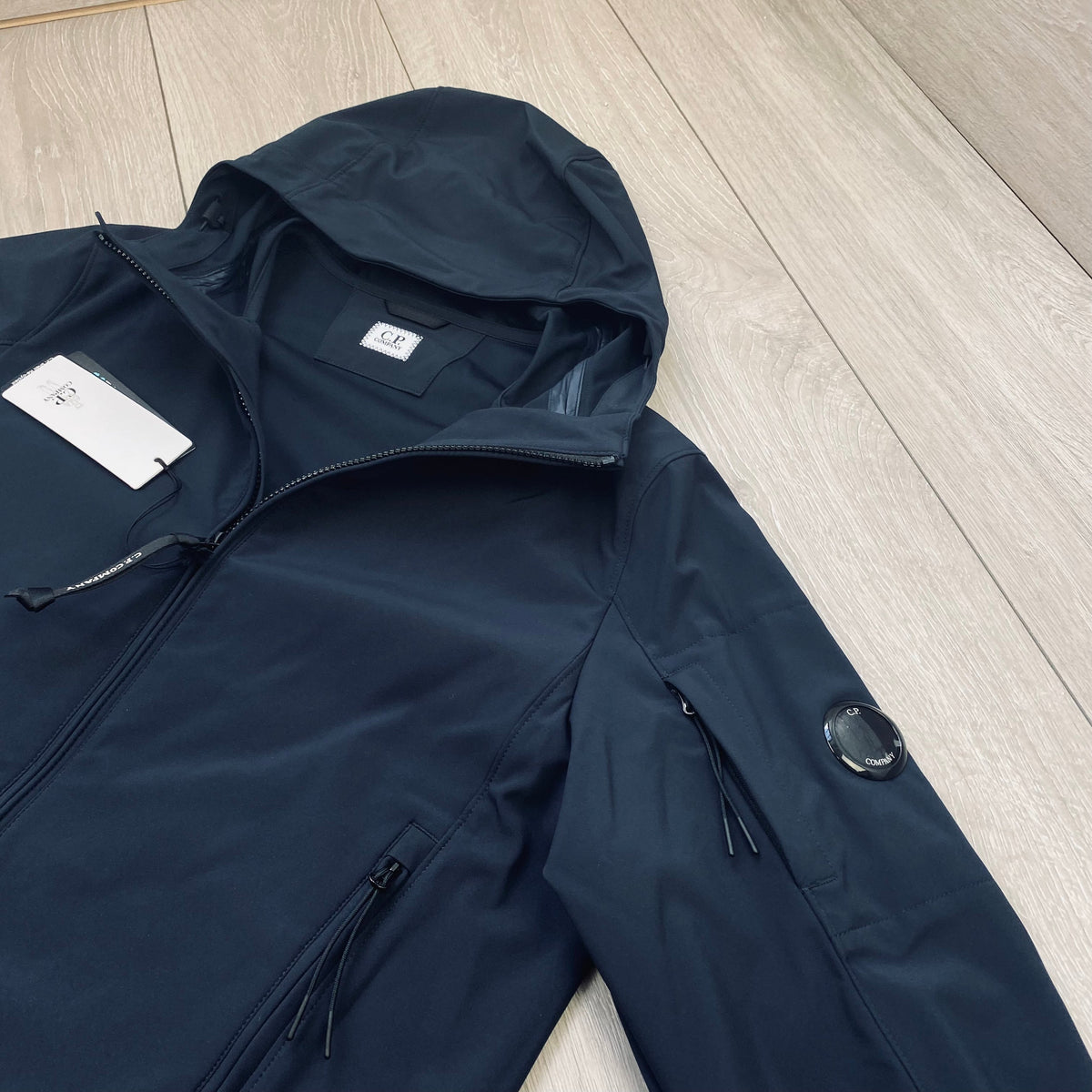 CP Company Shell Jacket - Navy Castmark