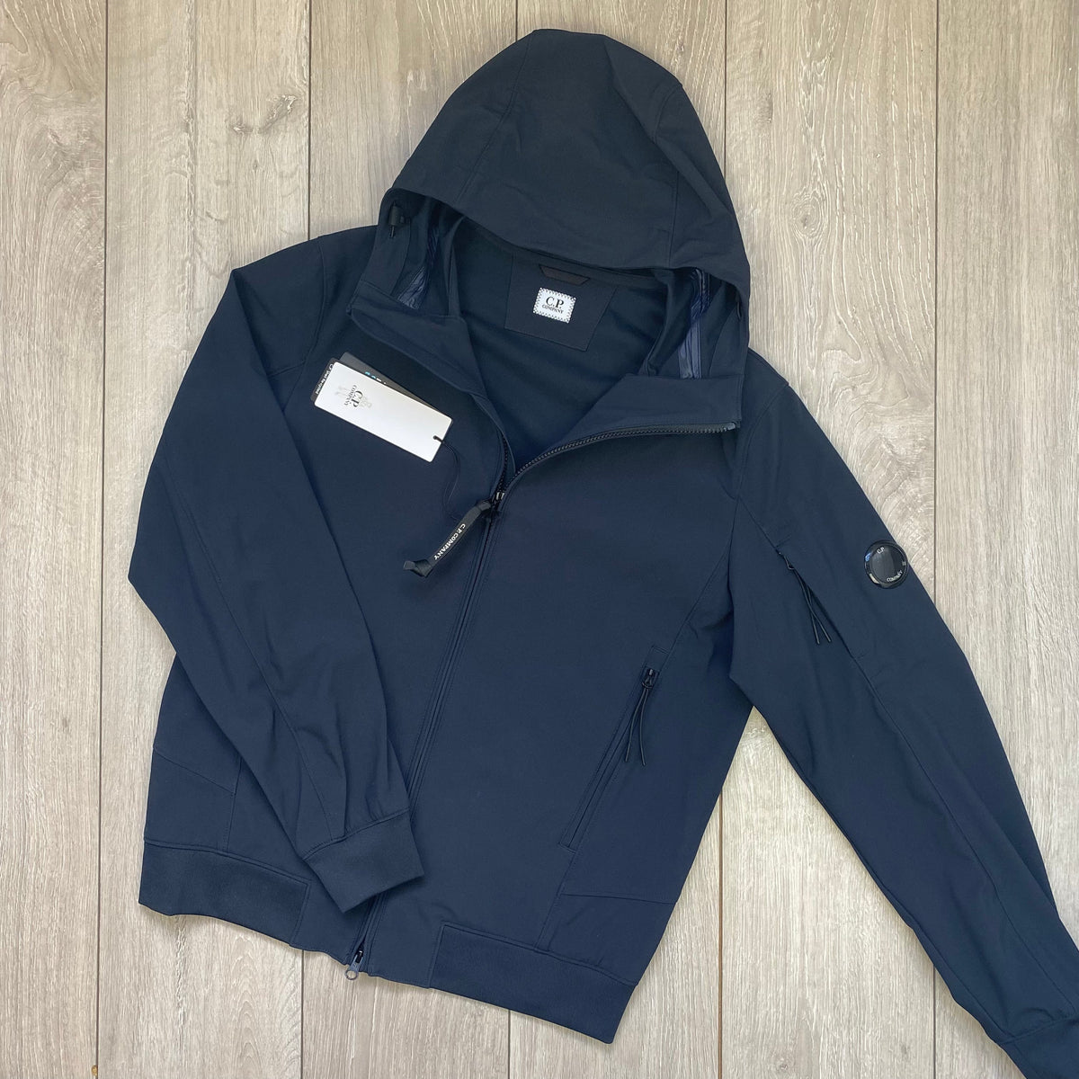 CP Company Shell Jacket - Navy Castmark