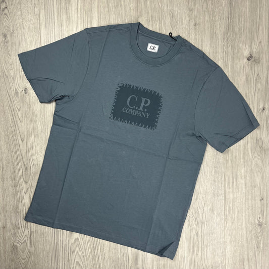 CP Company Stamp T-Shirt - Stormy Castmark