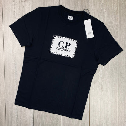 CP Company Stamp T-Shirt - Black Castmark