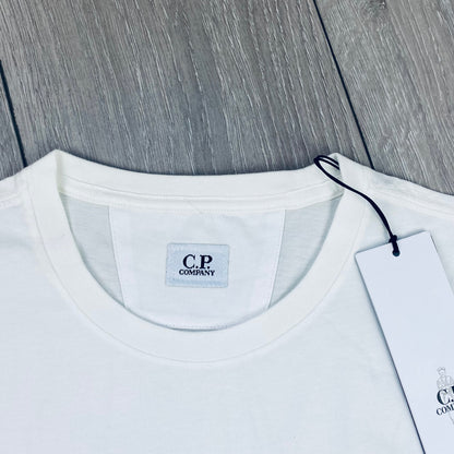 CP Company Stamp T-Shirt - White Castmark