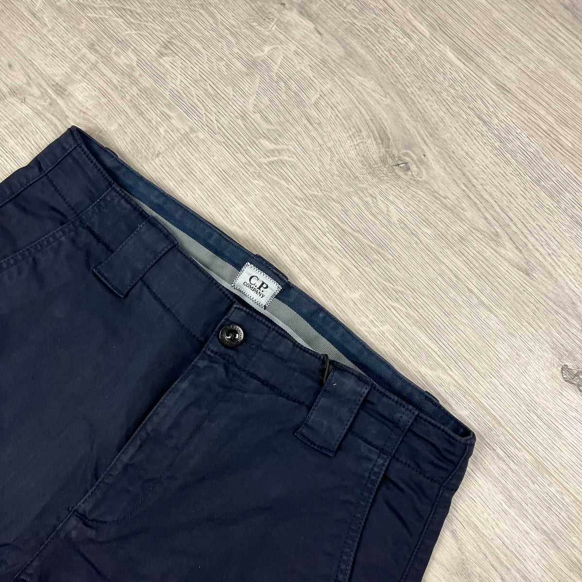 CP Company Cargo Shorts - Navy Castmark