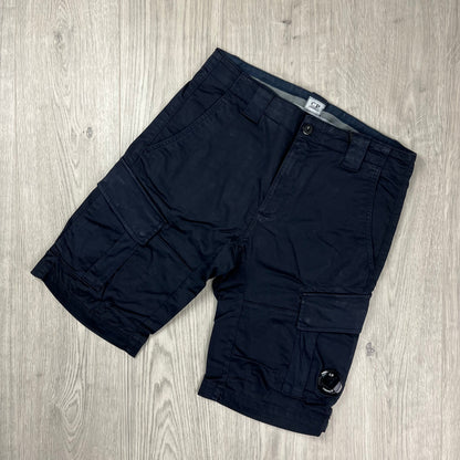 CP Company Cargo Shorts - Navy Castmark