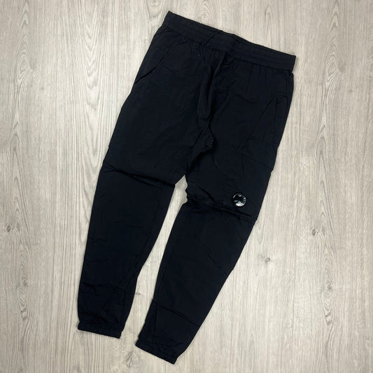 CP Company Chrome Cargo Trousers - Black Castmark
