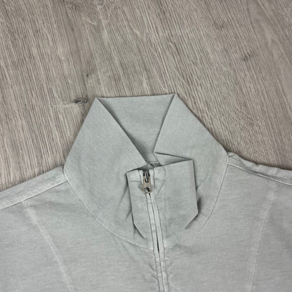 CP Company Zip Polo Shirt - Blue Fox Castmark
