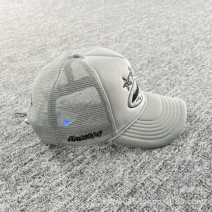 CORTEIZ Trucker Cap - Grey/White