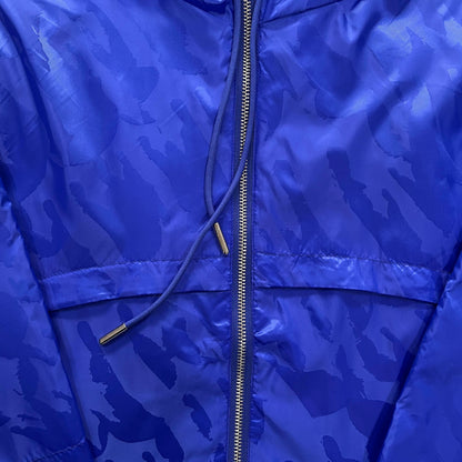 Trapstar Irongate T Jacquard Windbreaker - Black/Blue