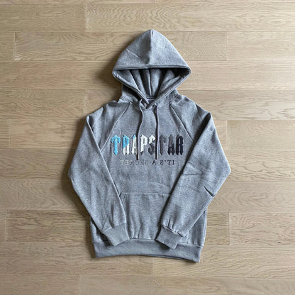 Trapstar Chenille Decoded Tracksuit - Black/Grey