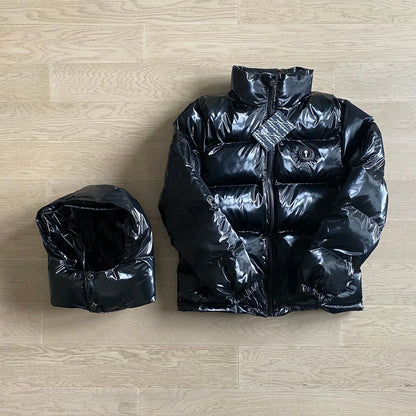 Trapstar Irongate Arch Puffer Jacket - Glossy Black