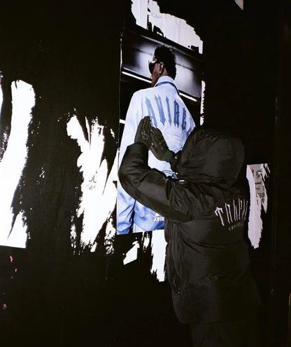 Trapstar Irongate Arch Puffer Jacket - Black/Black