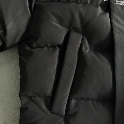 Trapstar Decoded 2025 Hooded Puffer - Blackout Edition