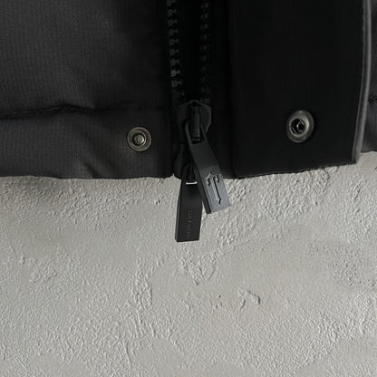 Trapstar Decoded 2025 Hooded Puffer - Blackout Edition