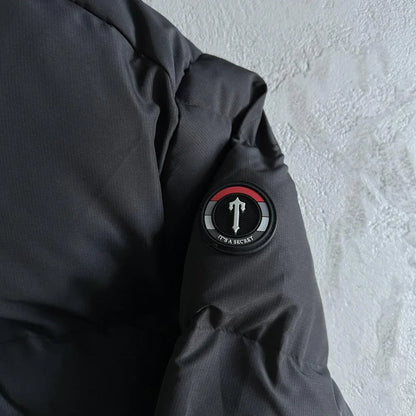 Trapstar Decoded 2.0 Hooded Puffer - Black/Red