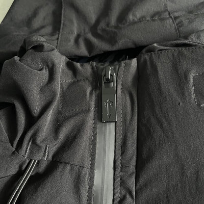 Trapstar Decoded Windbreaker - Black