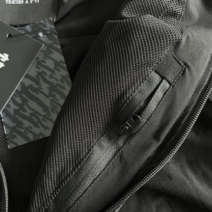Trapstar Decoded Windbreaker - Black