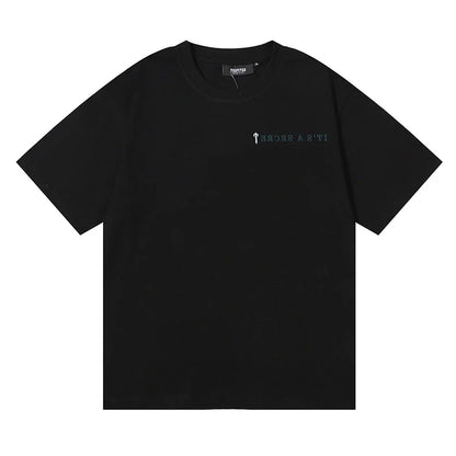 Trapstar Green Logo T-Shirt - Black/Green
