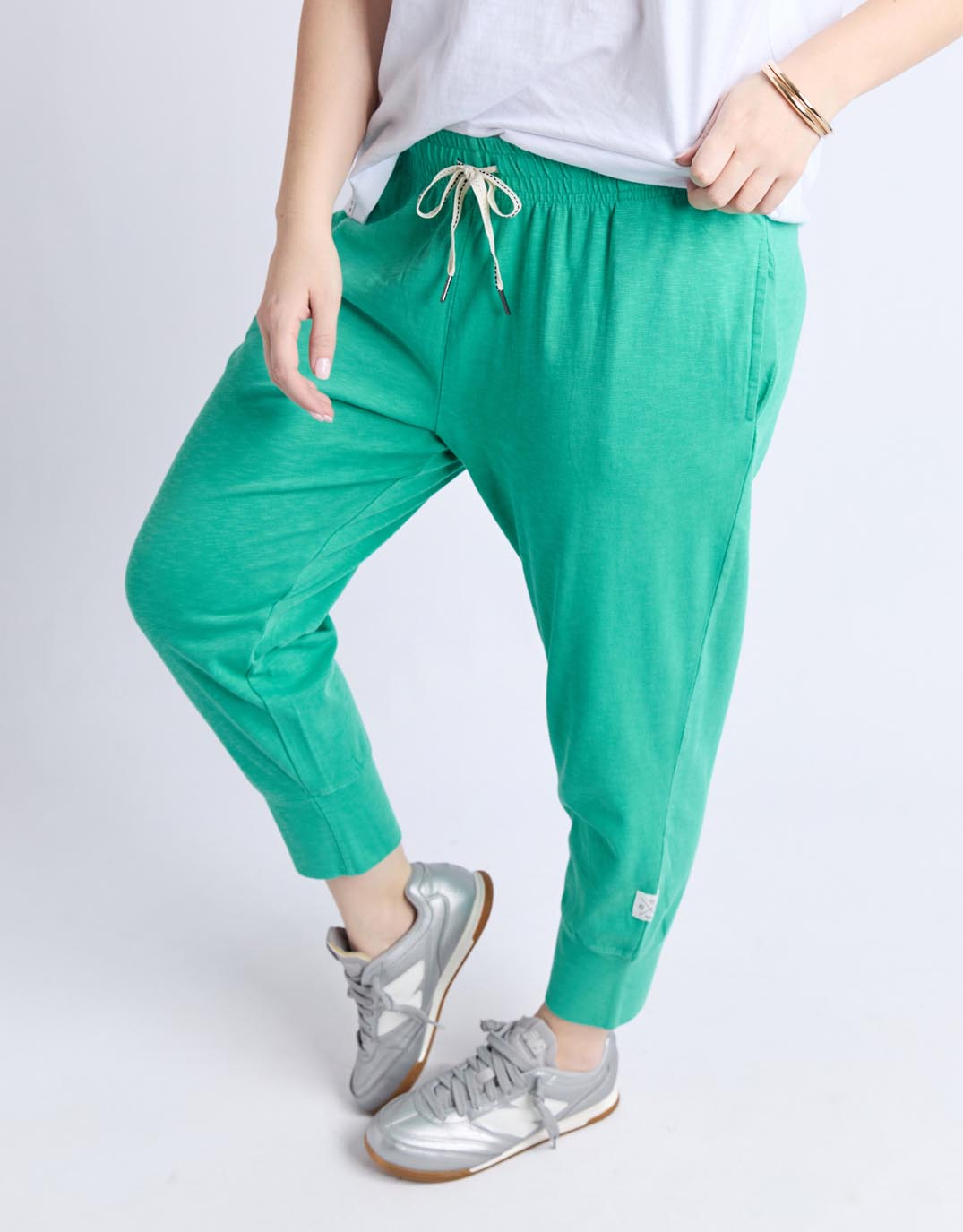 3/4 Brunch Pant - Gumdrop Green