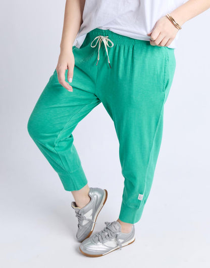 3/4 Brunch Pant - Gumdrop Green