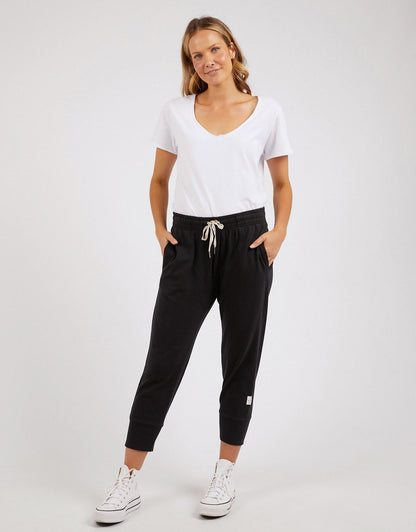 3/4 Brunch Pants - Black