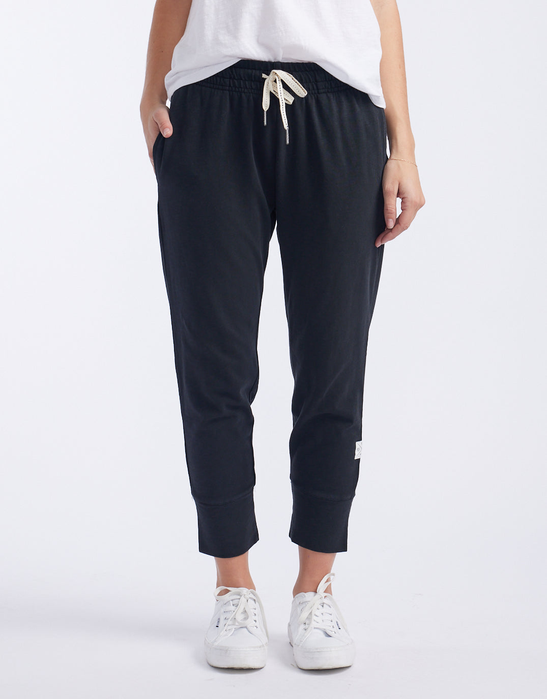 3/4 Brunch Pants - Black