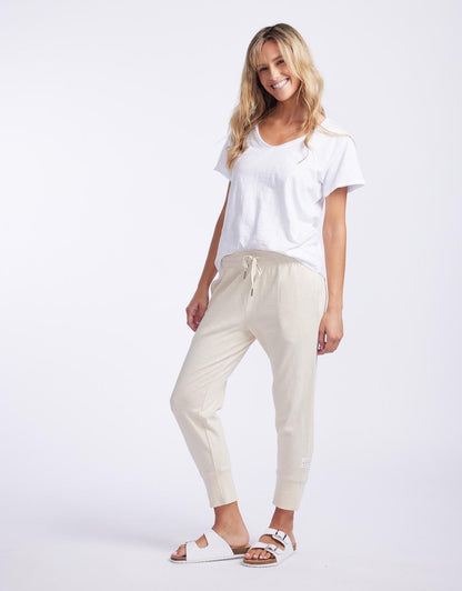 3/4 Brunch Pants - Natural