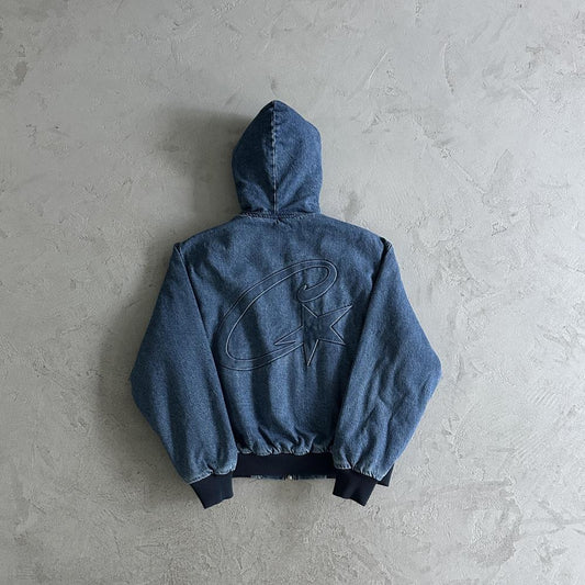 CORTEIZ C-Star Denim Work Jacket - Jean
