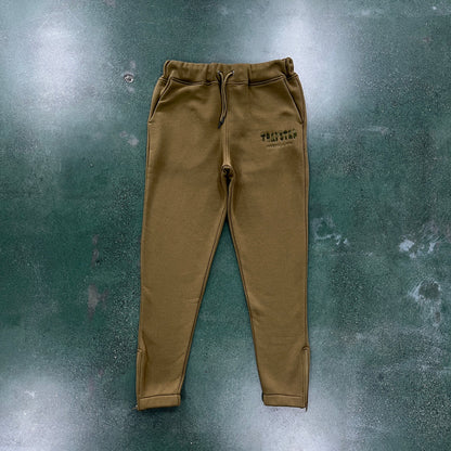 Trapstar Decoded Chenille Tracksuit - Olive Camo/Black