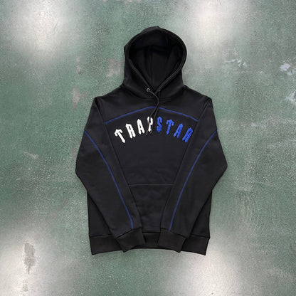 Trapstar Irongate Arch Chenille Tracksuit - Red/Blue