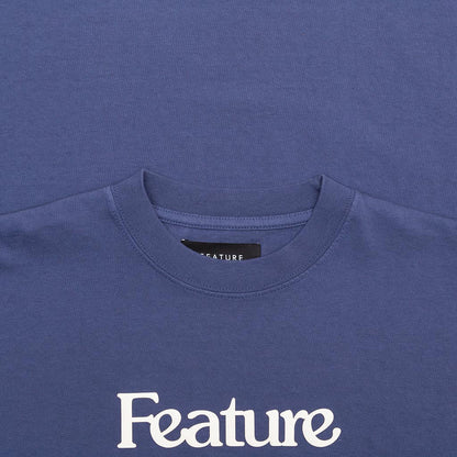 Academy Tee - Blueberry/Ivory
