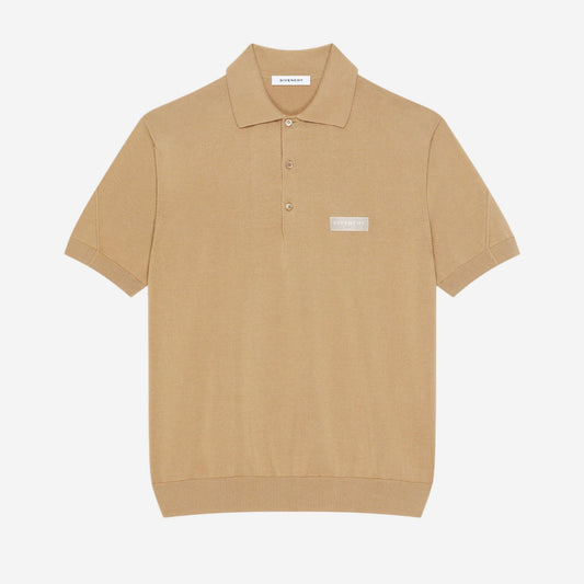 Givenchy Couture Seam Gros Grain Knitwear Polo