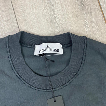 Stone Island Dyed Sweatshirt - Charcoal Castmark