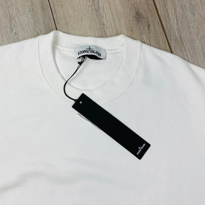 Stone Island Dyed Sweatshirt - White Castmark