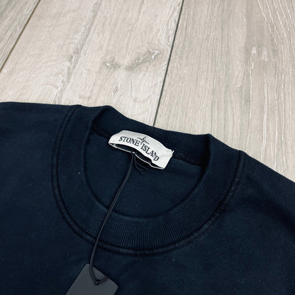 Stone Island Dyed Sweatshirt - Navy Castmark