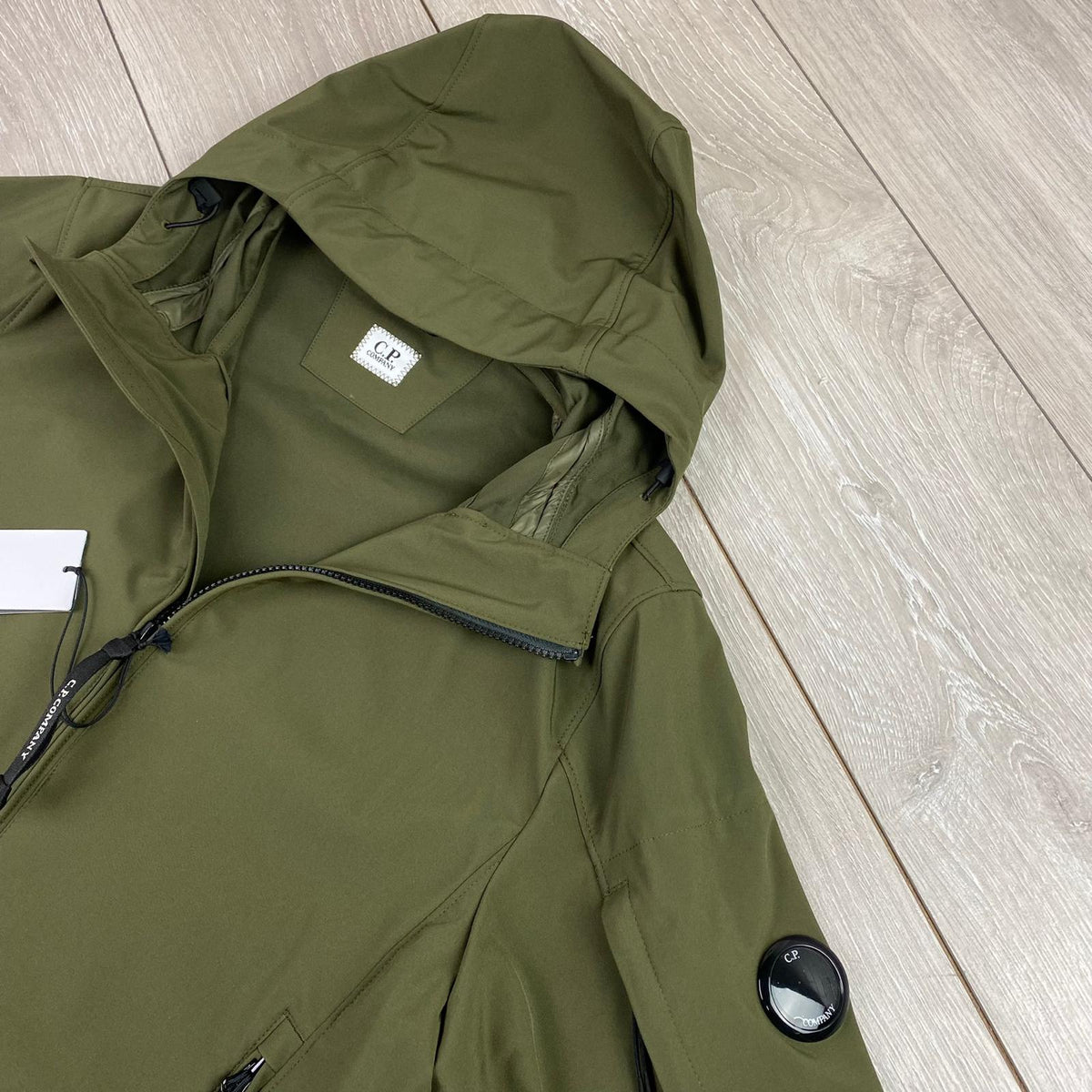 CP Company Shell Jacket - Ivy Green Castmark